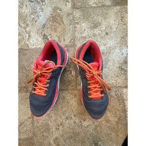 Asics Womens Gel-Quantum 360 Running Shoes Size 8.5 Gray & Coral